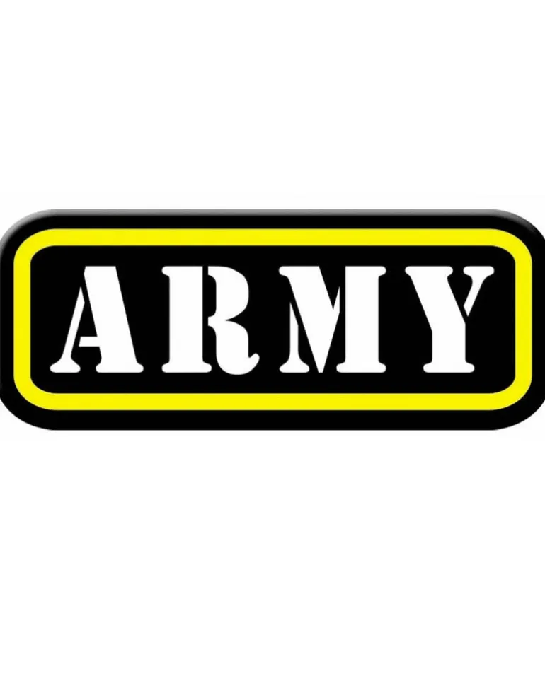 Army Iron On Patch Costume Accessory
