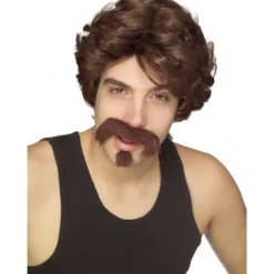 Big Johnnie Wig, Moustache and Goatee