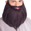 Black Beard and Mustache Costume Accessory