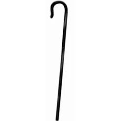 Black Cane Shepards Hook Costume Prop