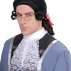 Black Colonial Man Wig