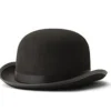 Black Derby Bowler Hat