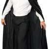 Black Long Hooded Cape
