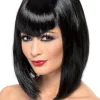 Black Vampira Costume Wig