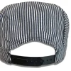 Blue Hickory Striped Train Conductor Engineer Hat