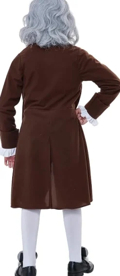 Boys Benjamin Franklin Colonial Man Costume