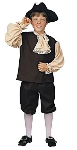 Boys Colonial Boy Costume