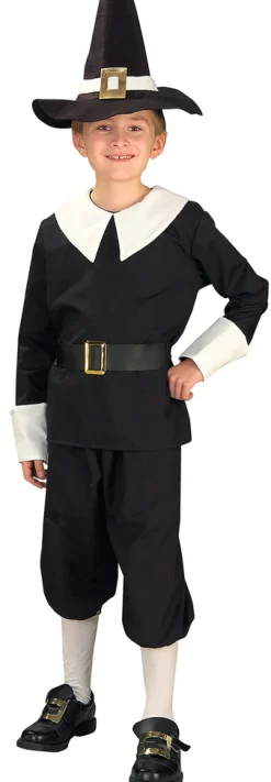 Boys Colonial Pilgrim Costume