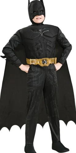 Boys DC Comics Deluxe Muscle Chest Batman Costume