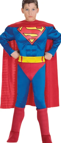 Boys DC Universe Deluxe Muscle Superman Costume