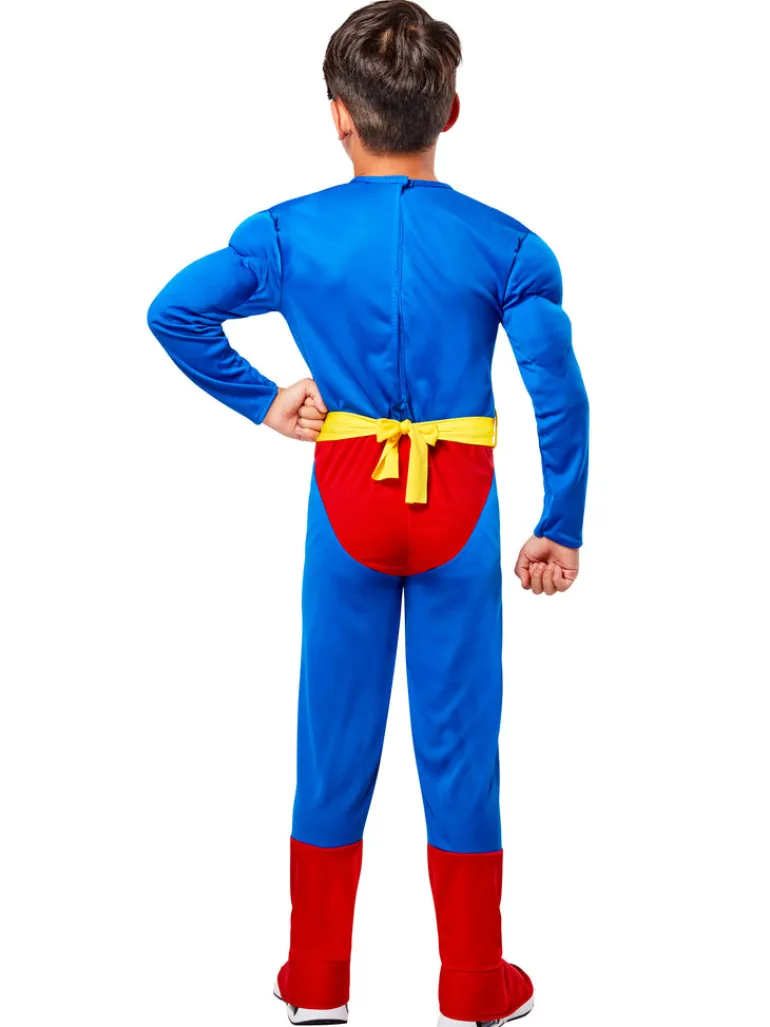 Boys DC Universe Deluxe Muscle Superman Costume