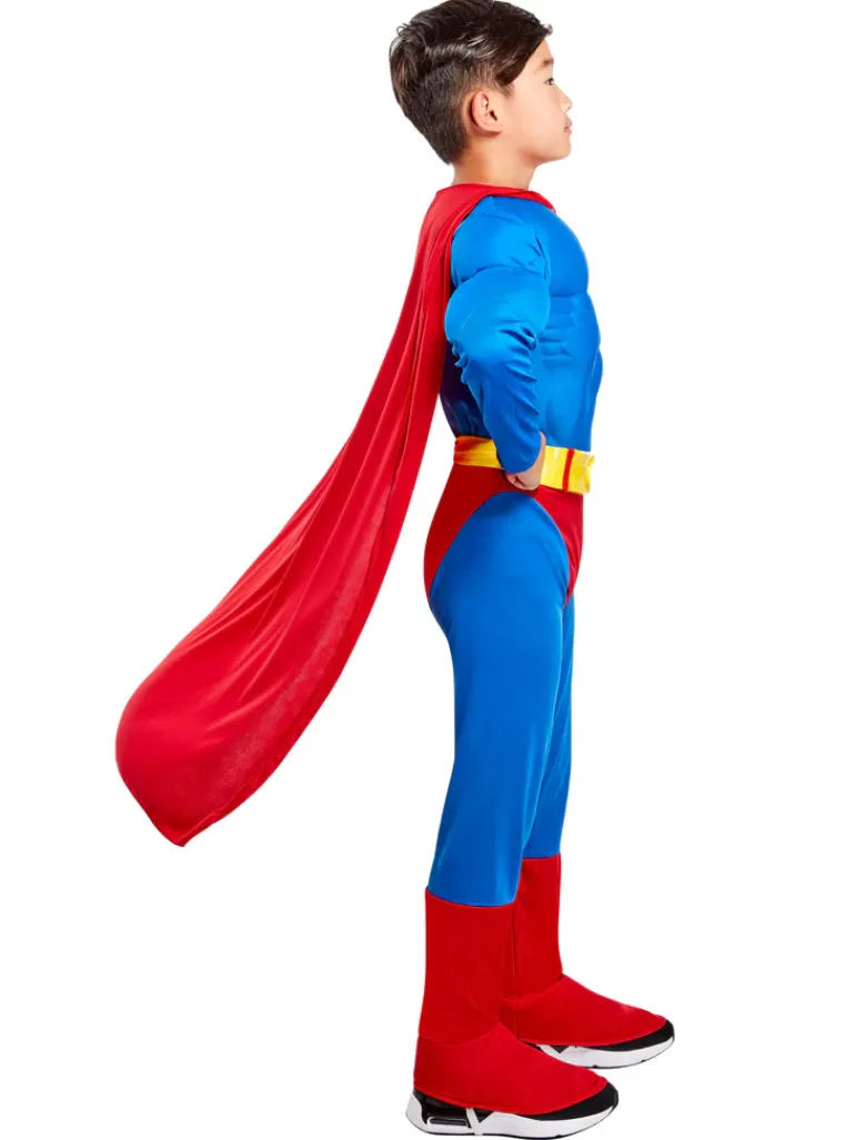 Boys DC Universe Deluxe Muscle Superman Costume