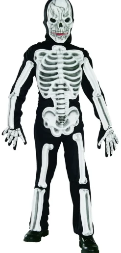 Boys Deluxe Skeleton Costume