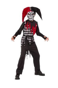 Boys Evil Jester Costume