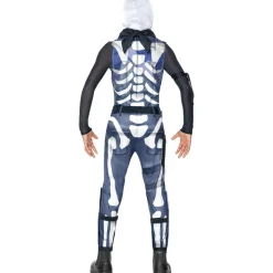 Boys Fortnite Skull Trooper Costume