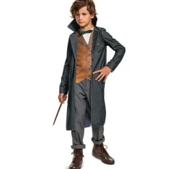 Boys Harry Potter Fantastic Beasts Deluxe Newt Scamander Costume