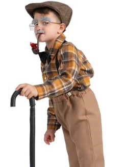 Boys Little Old Man Costume