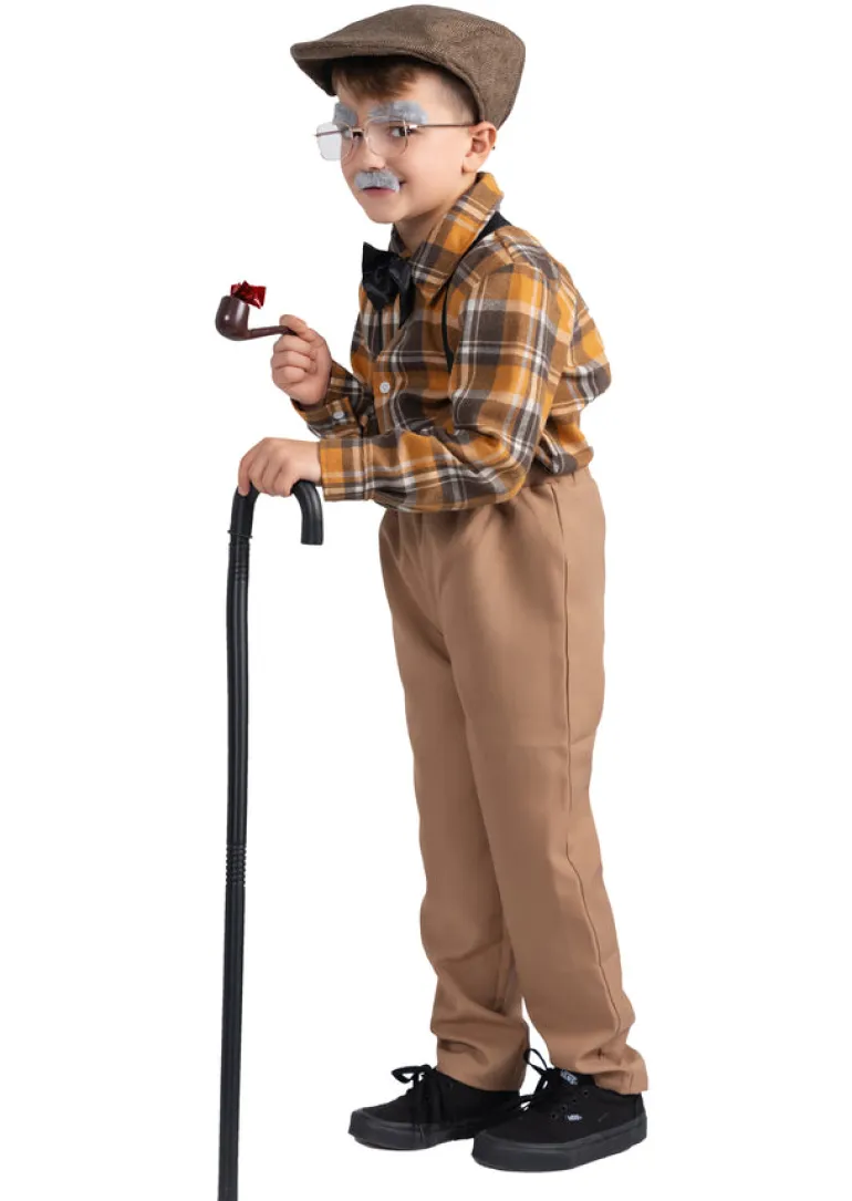 Boys Little Old Man Costume