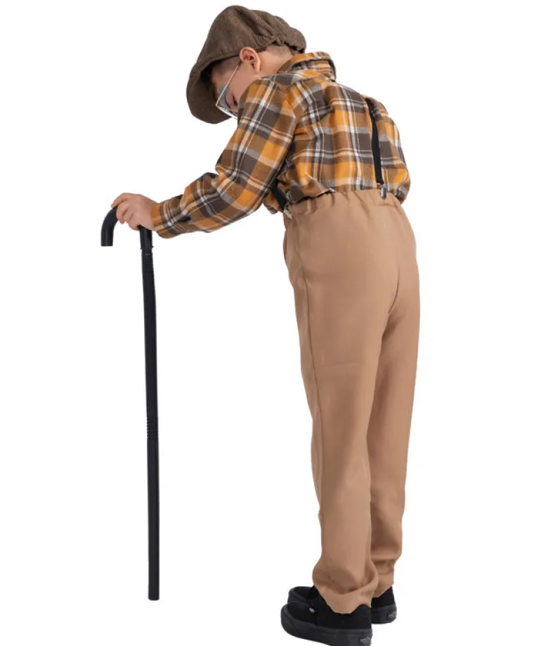Boys Little Old Man Costume