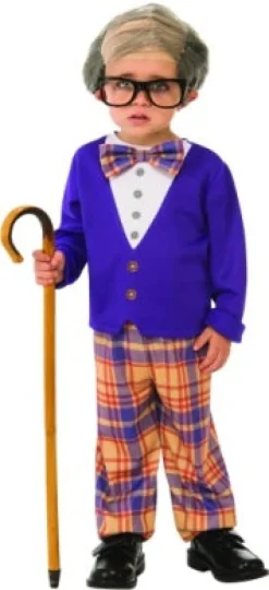 Boys Little Old Man Costume
