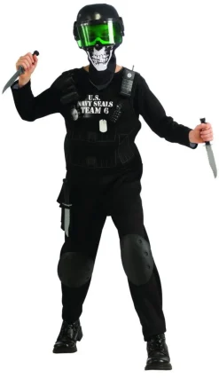 Boys Navy Seal Black Team 6 Costume