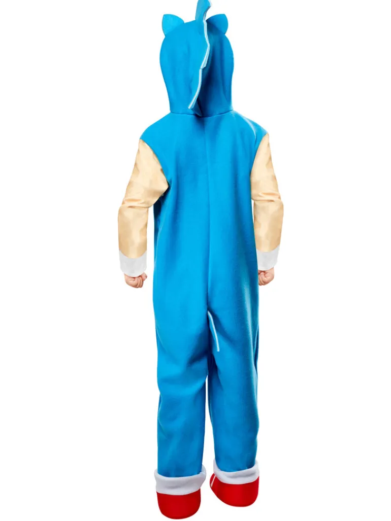 Boys Oversized Sonic Jumpsuit Costume