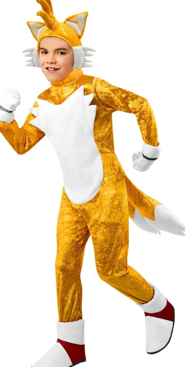 Boys Sonic the Hedgehog Deluxe Tails Costume