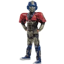 Boys Transformers One Optimus Prime Orion Pax Muscle Costume