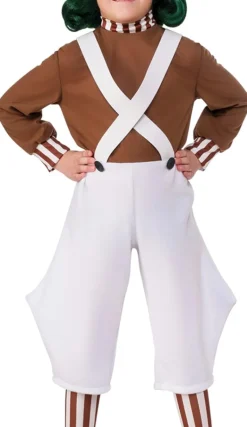 Boys Willy Wonka & The Chocolate Factory Oompa Loompa Costume