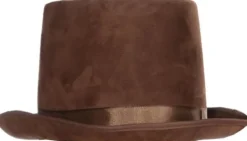 Brown Top Hat Costume Accessory