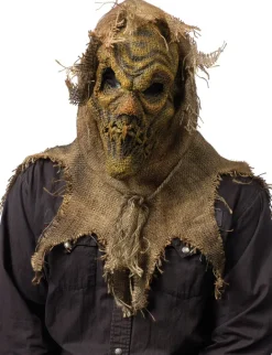 Burlap Sack Scarecrow Costume Mask