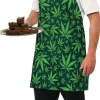 Cannabis Hat and Apron Costume Accessory Set