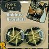 Caveman Cavewoman Witch Doctor Tooth Bracelets Costume Accessory