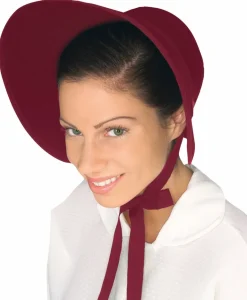 Colonial Lady Bonnet Burgundy