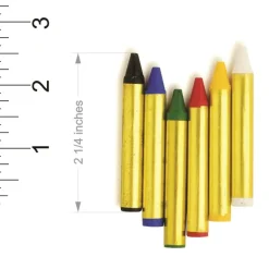 6 Color Face Paint Crayons