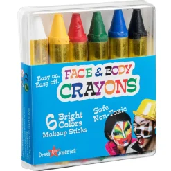 6 Color Face Paint Crayons