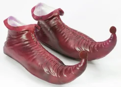 Costume Elf Shoes Red or Green Costume Elf Shoes