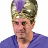 Costume Hats Egyptian Turban w/Bead Trim