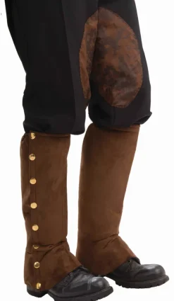 Costume Steampunk Spats Brown