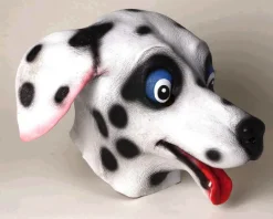 Dalmatian Mask Deluxe Latex Mask