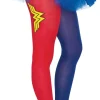 DC Comics Wonder Woman Costume Leggings Tights Stockings