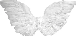 Deluxe Club Small Feather Angel Wings Costume Accessory
