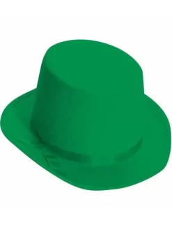Deluxe Green Top Hat Costume Accessory