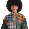 Deluxe Halloween Afro Wig Black