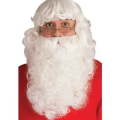 Deluxe Santa Beard and Wig Set