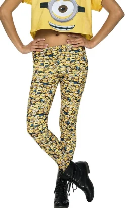Despicable Me Minions Costume Leggings Tights Stockings