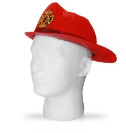 Fire Fighter Helmet - Black or Red