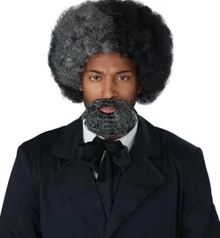 Frederick Douglass Wig and Goatee Costume Accessory Kit
