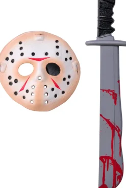 Friday the 13th Jason Voorhees Mask and Machete Kit