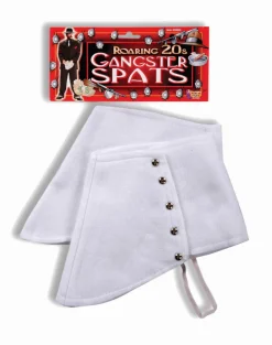 Gangster Halloween Costume Spats White